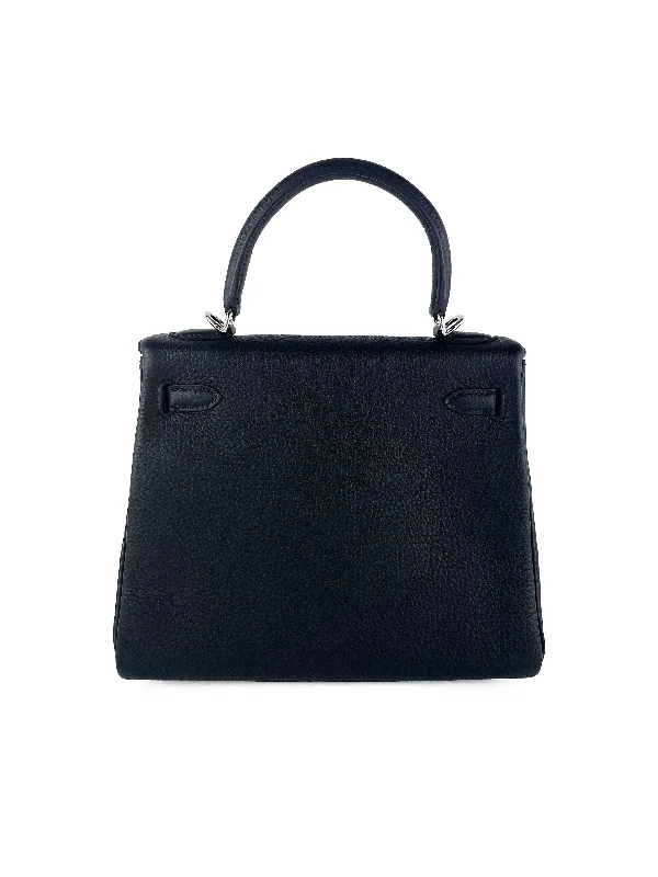 Hermes Black Kelly 25 PHW