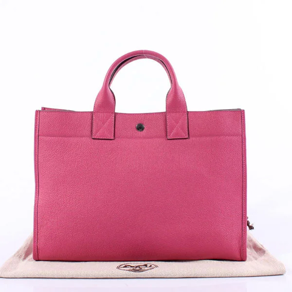 Hermes Briefcases 6008 Ladies Cow Leather Pink