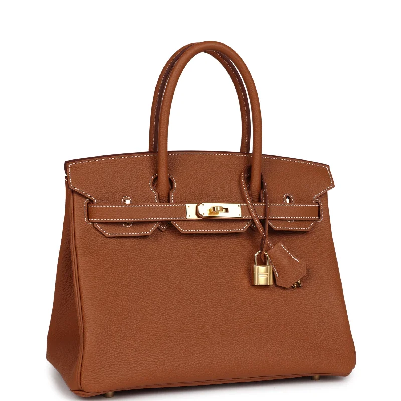 Hermes Birkin 30 Gold Togo Gold Hardware