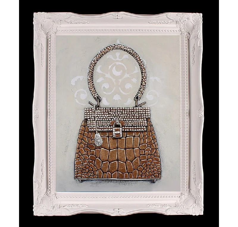 Limited Edition Hermès Kelly Sac-Bijou Giclée Painting