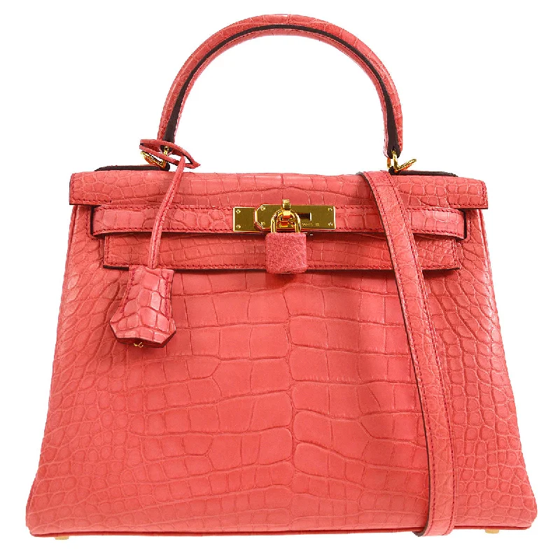 HERMES * 2018 Kelly 28 Retourne Bougainvillier