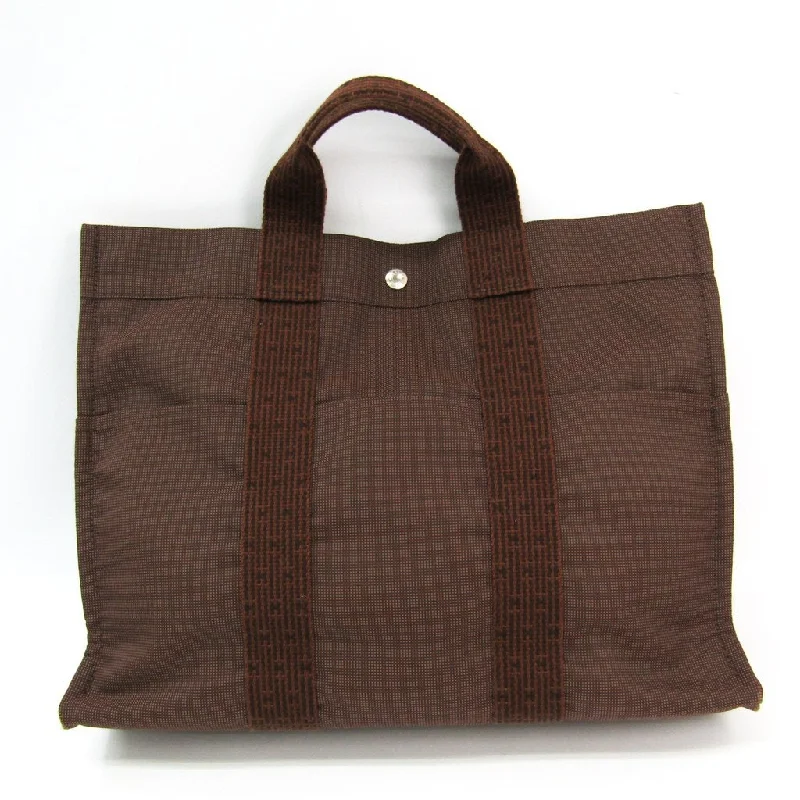 Hermes Brown Herline MM Tote (SHA-35853)