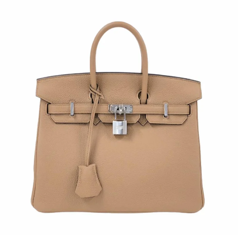 Hermes Birkin 25cm Chai Togo Leather Palladium Hardware