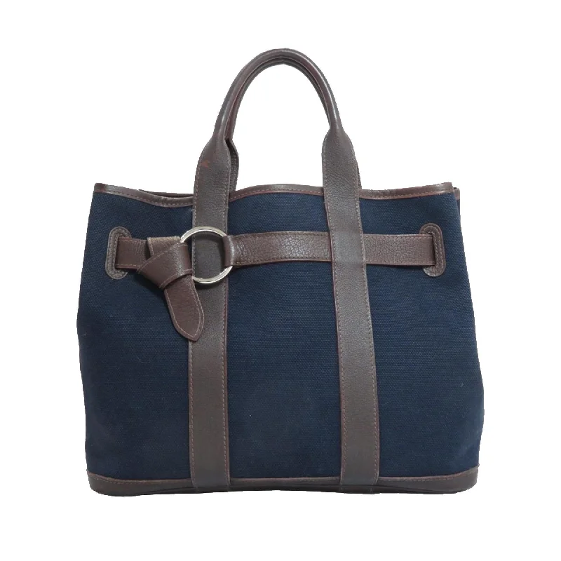 Hermes Canvas Petite Ceinture PM Tote (SHG-14093)