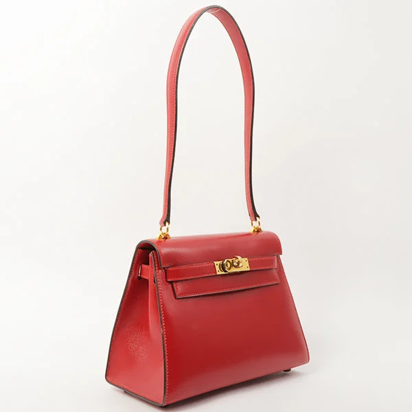 Hermes 1989 Made Kelly Bag Rouge Vif