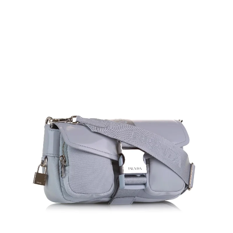 Prada Re-Nylon & Spazzolato Pocket Crossbody wo7D7i