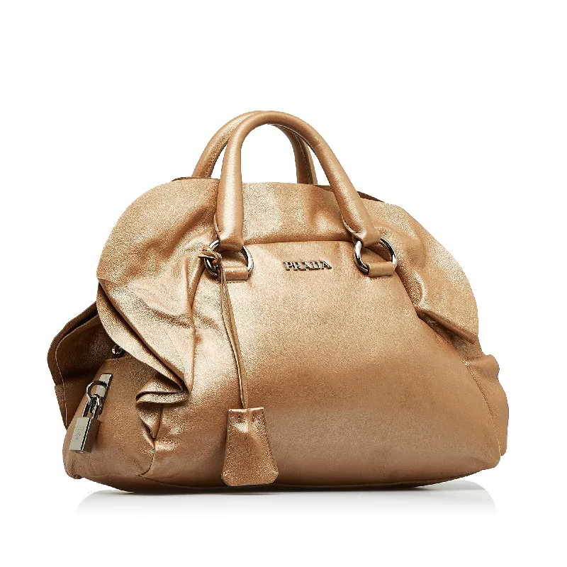 Prada Nappa Bauletto Handbag PBNJB9