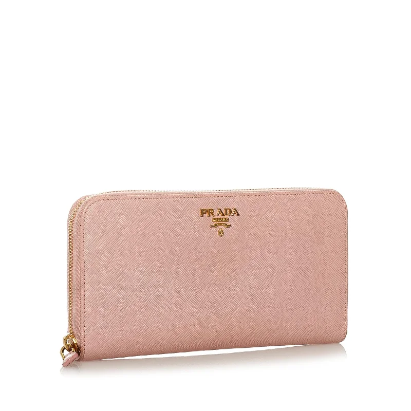 Prada Saffiano Leather Long Wallet wboHEP