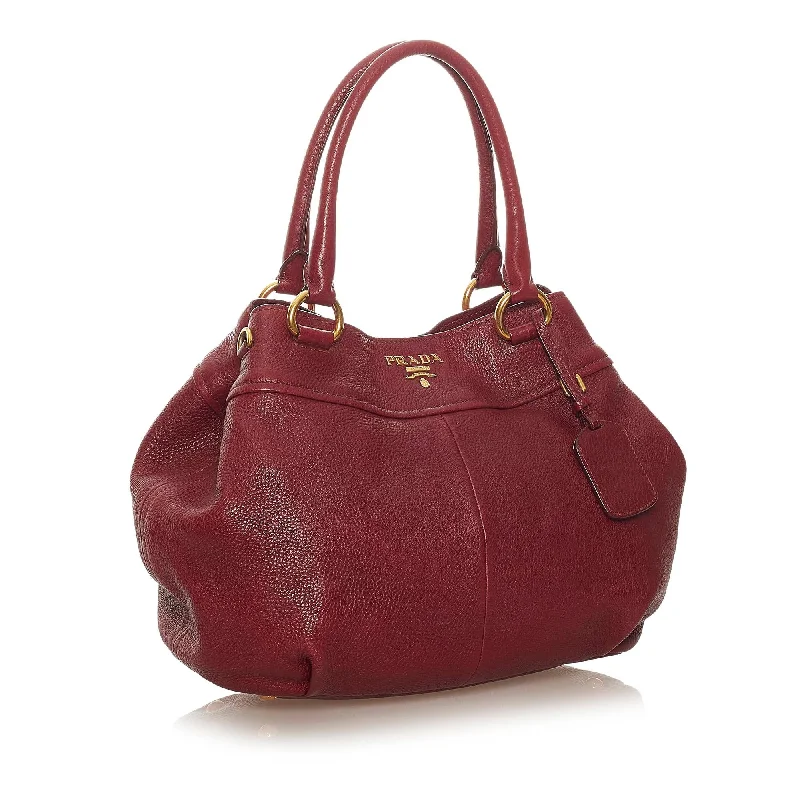 Prada Leather Tote Bag 33978