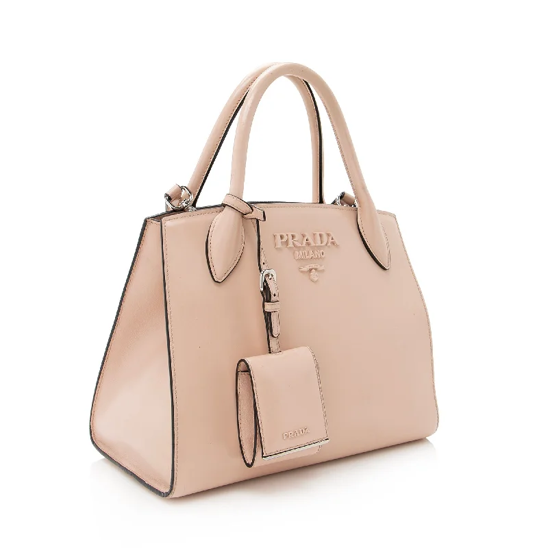 Prada Saffiano Cuir Leather Monochrome Tote 22650