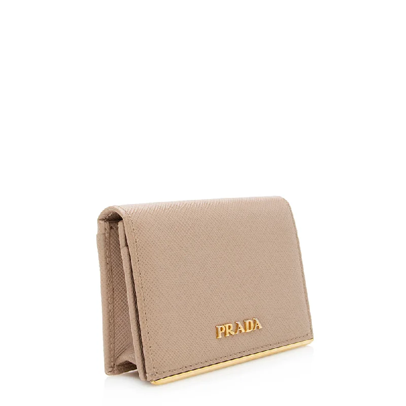 Prada Saffiano Leather Card Holder 20692