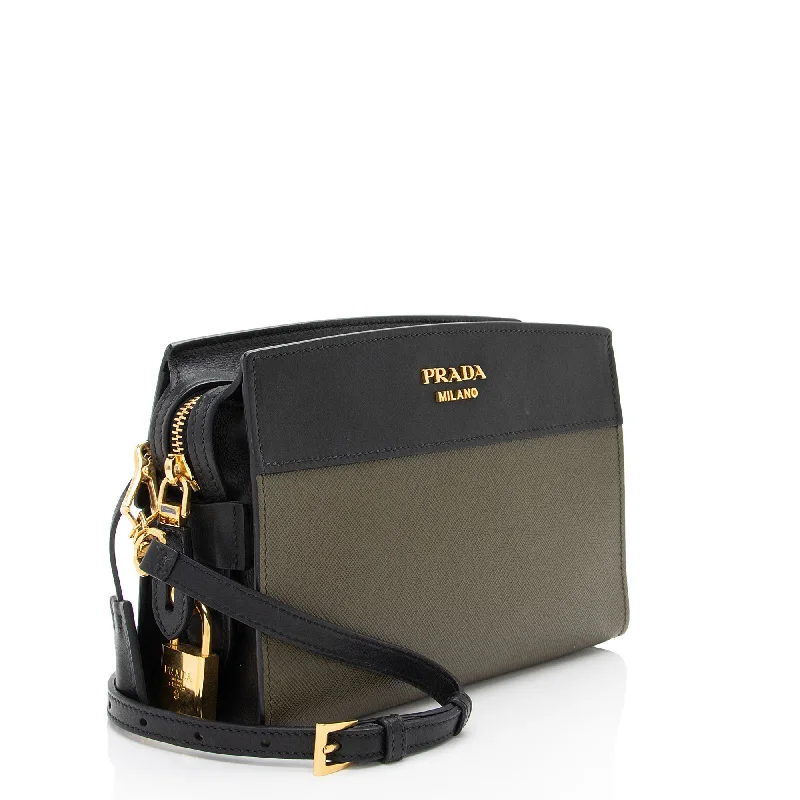 Prada Saffiano City Calf Esplanade Crossbody LsE1k2