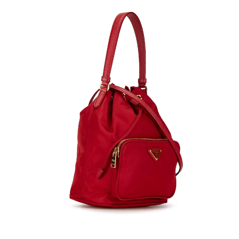 Prada Re-Nylon Duet Bucket Bag FVcGis