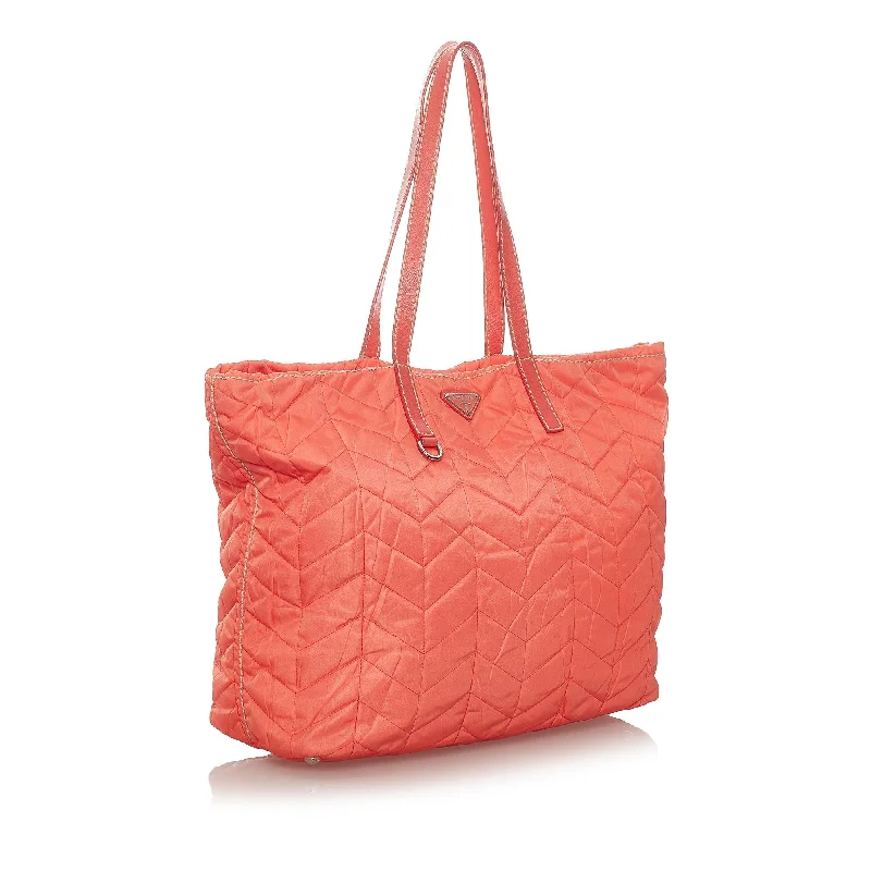 Prada Quilted Tessuto Tote Bag 27623