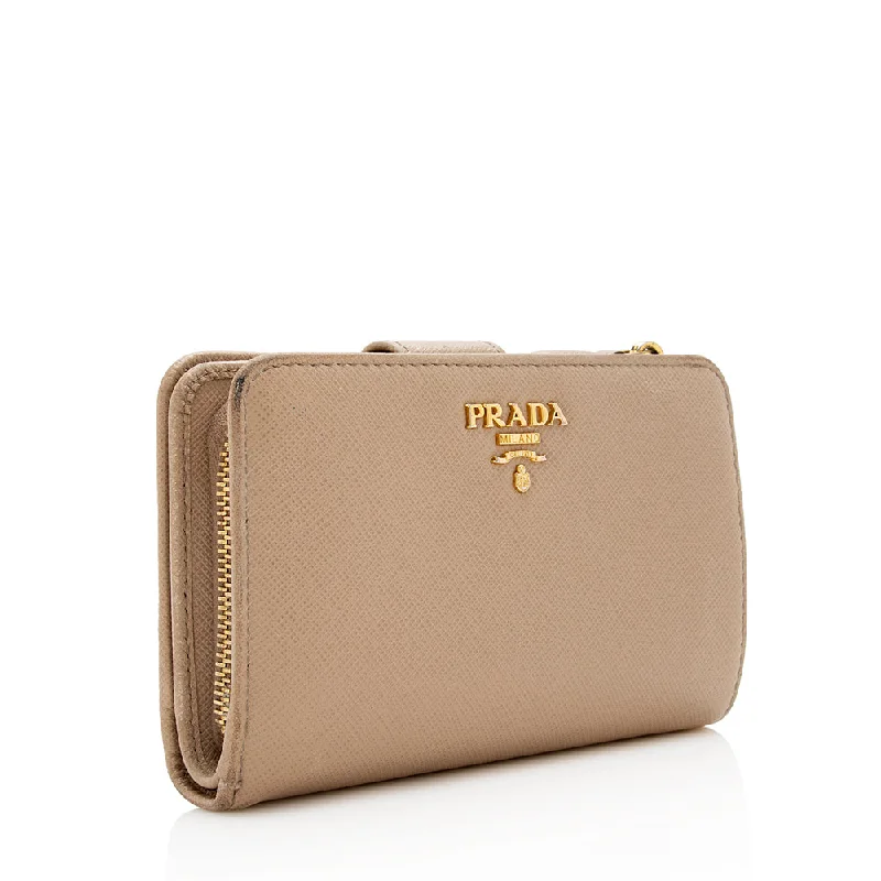 Prada Saffiano Leather Medium Wallet 15552