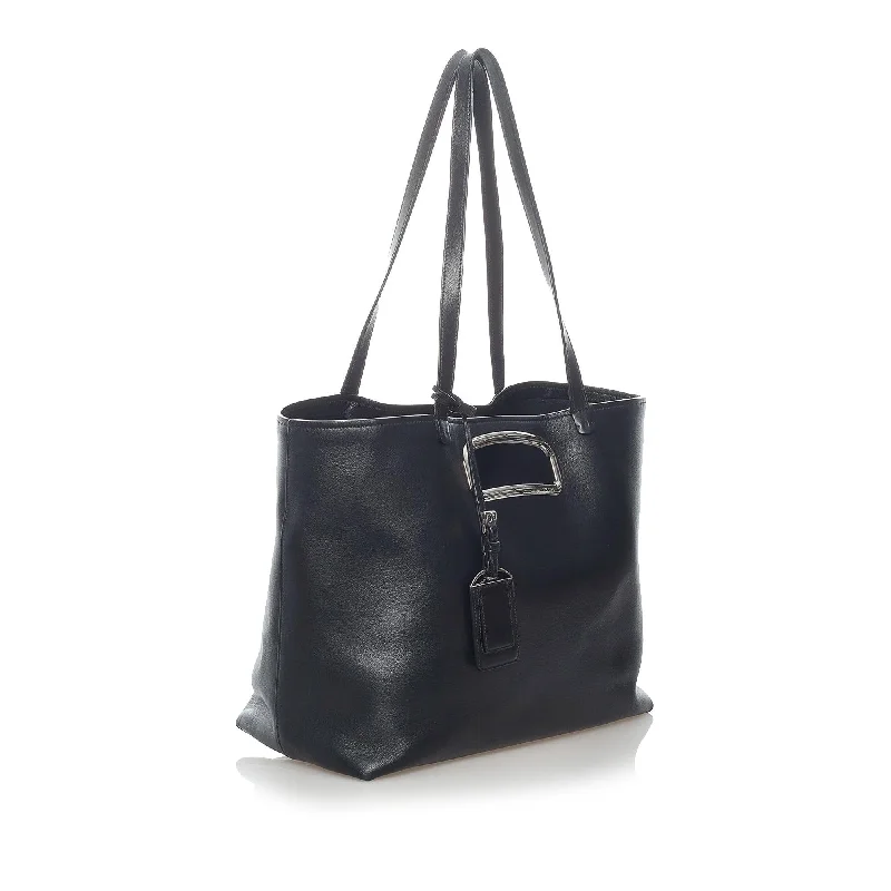 Prada Leather Tote Bag 31485