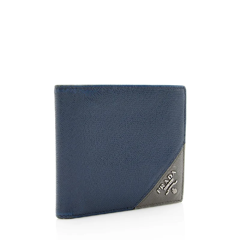 Prada Saffiano Leather Bifold Wallet - FINAL SALE 19300