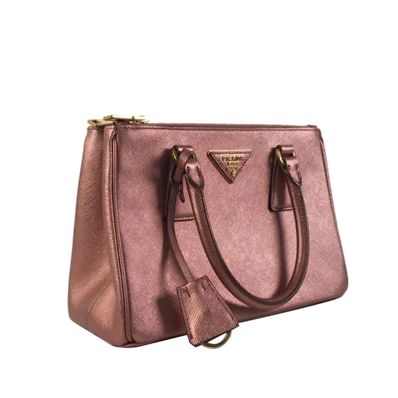 Prada Mini Saffiano Lux Galleria Double Zip bSCjIG