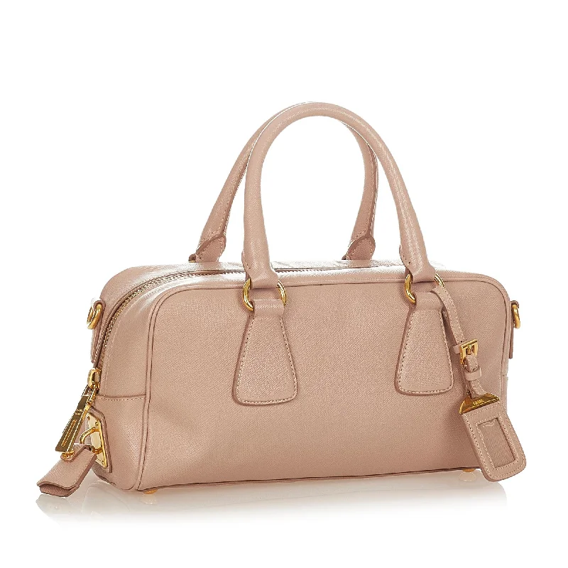 Prada Saffiano Bauletto Satchel 26267