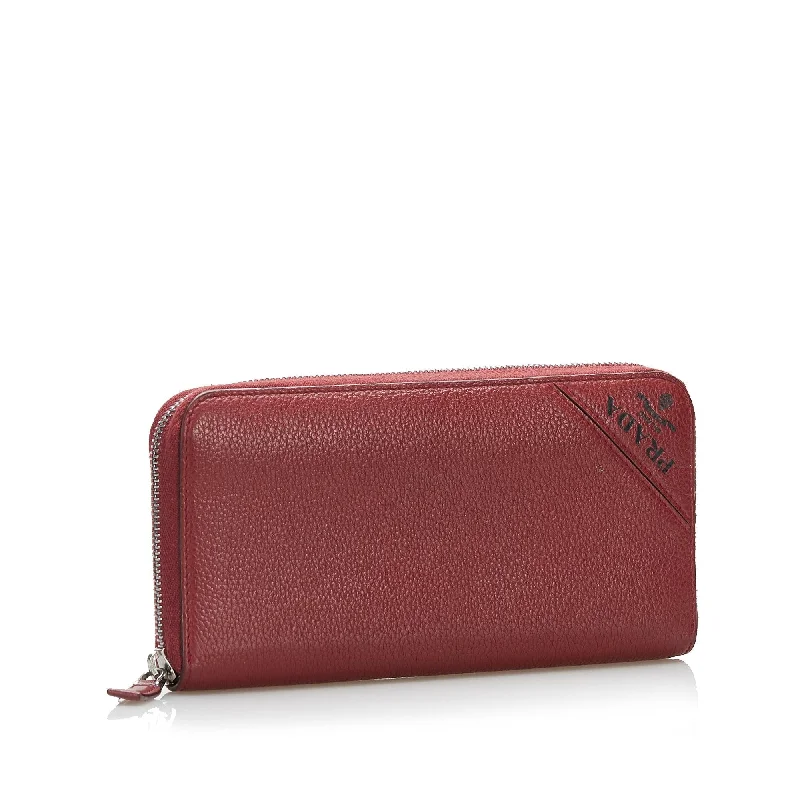 Prada Saffiano Continental Wallet 36971