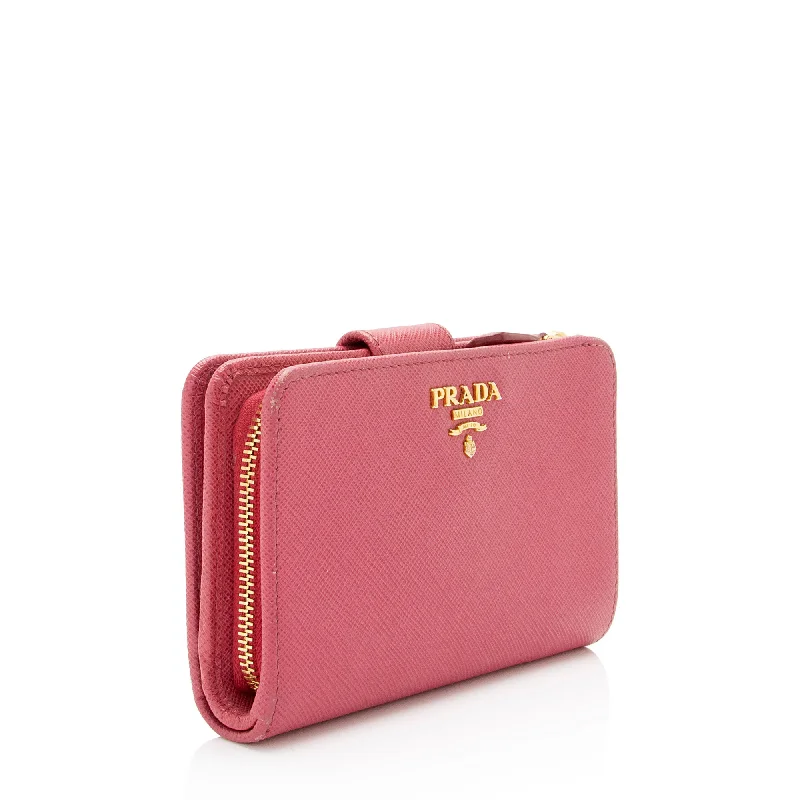 Prada Saffiano French Wallet QWqJNQ